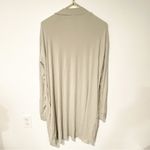 SKIMS  Size Large Cream Open Front Ribbed Robe House Coat Kim‎ Kardashian Photo 3