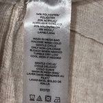 Loft womens size XS/S cardigan lightweight rib striped wrap creme colored new Photo 4