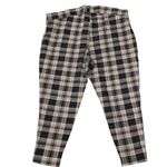 Torrid Plaid Studio Ponte High Rise Elastic Waist Pullover Pixie Pants Size 4X Photo 1