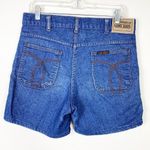 Vintage Long Haul Blue Denim Western Mom Jean Shorts Size 12/32 Photo 1