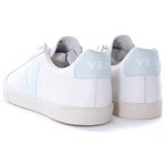 VEJA Womens Esplar Leather - White/Menthol Photo 1