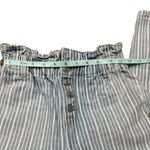 American Eagle Outfitters Mom Jean Blue Indigo Stripe Sz 0 Long Photo 10