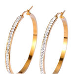 Fashion Hoop Gold plated Earrings Photo 0
