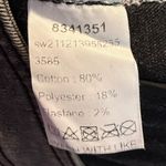 Motf Premium Skinny Cropped Dark Gray/Black Denim Jeans Size Medium (6) Side Zip Gray Photo 5