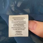 Classiques Entier  silk abstract print smocked accent midi dress pleated size 6 Photo 14