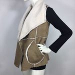 Caslon Reversible Faux Shearling Vest XS Photo 6