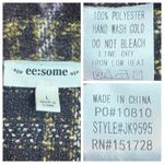 ee:some Eesome Jacket Collared Button Closure Brown Pink Tan Plaid Women’s Size Large Photo 10