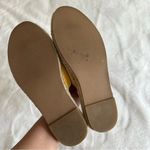 J. McLaughlin  Aries Yellow Scalloped Espadrille Slip On Sandals Size 8 Photo 4