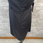Akira  Faux Wrap Black Dress Photo 3