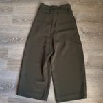 COS  green  belted paper-bag cropped trousers 4 Photo 2