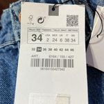 ZARA Mom Fit Denim Shorts Photo 8