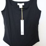 House of Harlow 1960 Black Tank Bodysuit Photo 3
