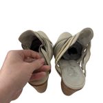 Free People Byron Strappy Mules Block Heel Leather Gray Size 41 USA 10 Cowgirl Photo 12