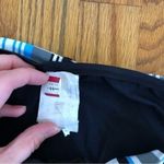 Jag jeans NEW NWOT Solid Black Blue White Belted Stripe Y2K Bikini BOTTOM XL Photo 4
