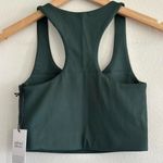 Girlfriend Collective  Paloma Racerback Bra in Moss, Size X-Small Photo 6