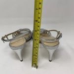 Cole Haan  Air Strappy Silver Slingback Sandal SZ 8 Photo 4