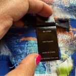 ALI MILES Lightweight Jacket Fringe Colorful Blue Green Pink Size Petite Small Photo 8