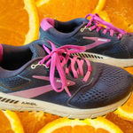 Brooks  Ariel Women's Running Shoes Size 10 Navy Pink Cushion Support Photo 0