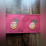 J.Crew  | unisex pineapple ribbon belt. Size: M/L Photo 2