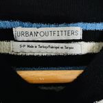 Urban Outfitters  Top Sweater Striped Black, Cream and Blue Women's Sz Small Photo 1