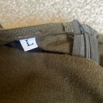 Sleeveless Maxi Dress in Olive Green Women's Large Photo 5