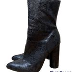 Cape Robbin  Faux Snakeskin Boas Ankle Booties size 7 Photo 1
