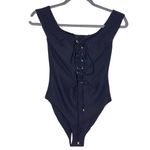 Blue Life  Swim Black off the Shoulder Swimsuit NWOT Size Medium Black One-Piece Photo 2
