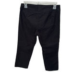 Gap  Stretch Black Slit Ankle Pants Size Women's‎ 2 Reg Photo 2