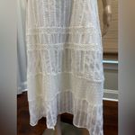 Women's Taylor Boatneck Embroidered Midi Dress White Size 6 Photo 3