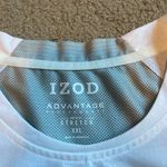 IZOD White Performance Stretch Activewear T-Shirt Photo 2