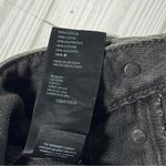 Free People Black Mambo Denim Shorts 25 NWT Photo 5