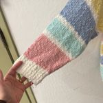 Jason Maxwell  Popcorn Vintage Pastel Acrylic Pullover Sweater Medium Photo 1