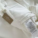 Madewell 90s Straight Crop Jean Tile White High Rise Raw Hem Classic US 33 NWT Photo 7