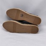 Sam Edelman  Womens Espadrille Flats Size 9 Black Raffia Mesh Logo Slip On Shoes Photo 14