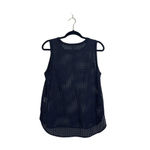 Banana Republic Tank Top Black Open Stitch Beach Coverup Photo 4