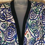 Vintage 1980s Connections Geometric Pullover Blazer Size Large? Photo 5