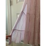 Cinq à Sept NWT Lyle Lilac & White Striped Cutout Midi Dress Size 6 Purple Photo 5