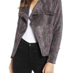 BLANK NYC  Faux Suede Zip Up Moto Jacket Size Medium Photo 1
