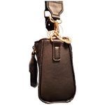 Valentino Orlandi Mini Black Quilted Vegan Leather Handbag Photo 4