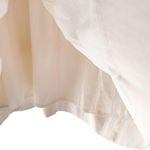 Shoshanna Collared Tiered Sleeveless Button Shirt Dress Fit and Flare White 4 Photo 8