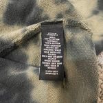 Sanctuary Green & Black Tie Dye Organic Split Neckline Sweatshirt Photo 11