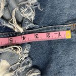 Topshop Bundle Summer Moto KIRI Black and Blue Jean Shorts with Distressed Hem Photo 8