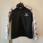 TrueTimber Women's snow Camo HTC Performance 1/4 Zip Pullover Sz medium Black Photo 0