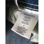 Wallflower Women's Juniors Blue Capri Jeans Zip Button Size 9 Photo 1