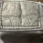 American Eagle  Outfitters Ripped Faded Black Curvy Mom Jeans, Size 4 Photo 2