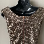 MINKPINK  sz S gold sequin party mini‎ dress Photo 8