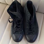 Converse  All Black Canvas High-Tops sneakers Photo 6