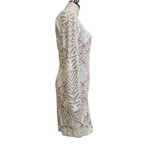 Dress the Population  Lola Art Deco Sequin Dress White Photo 5