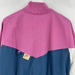 Nike  Pink‎ Blue White Icon Clash Track Windbreaker Jacket Women’s Size Medium Photo 7