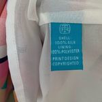 Tori Richard colorful geometric silk dress women’s size 6 discoteca Alecia Photo 11